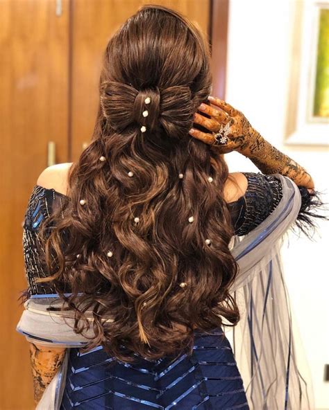 Easy hairstyles,heatless hairstyles,hairstyle with lehenga,wedding hairstyles,party hairstyles,hairstyles for long hair,hair style girl. 20 Hairstyles for Lehenga You can Try on Your Wedding Day ...