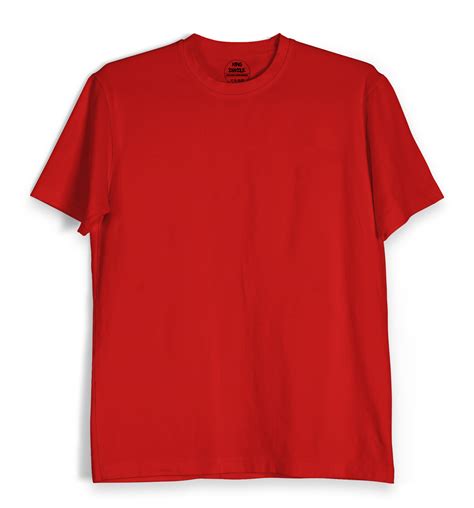 buy-t-shirt-solid-red-t-shirt-king-doodle