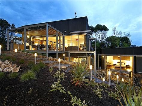 Modern Home Design On Slope Hills Eve Great