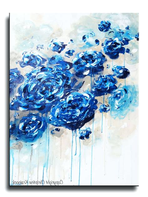 15 Best Collection Of Dark Blue Abstract Wall Art
