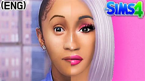 Eng심즈 카디비 Sims 4 Cardi B Youtube