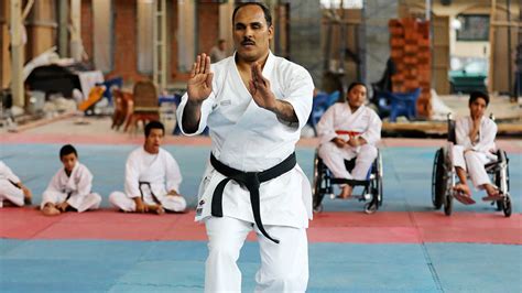 this blind egyptian karate instructor is inspiration goals