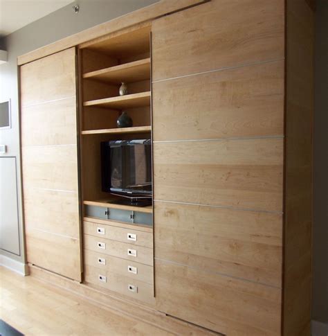 Modern Wall Unit of Maple | Products I Love | Pinterest | Modern wall units, Modern wall and Modern