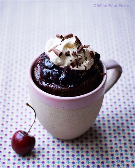 Mug Cakes Kuchen aus der Mikrowelle blitzschnell gemacht