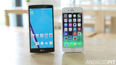 Lg G4 Vs Iphone 6 Comparison From One Extreme To The Other Androidpit