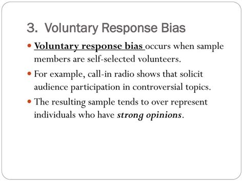 What Is Voluntary Response Sampling