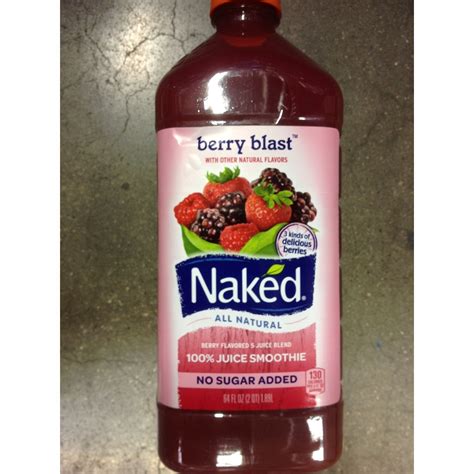 Naked Berry Blast Smoothie 100 Juice 64 Oz 5 Pack Fruit Juices Grocery