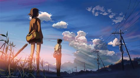 5 Centimeters Per Second Makoto Shinkai Sky Wallpapers Hd Desktop