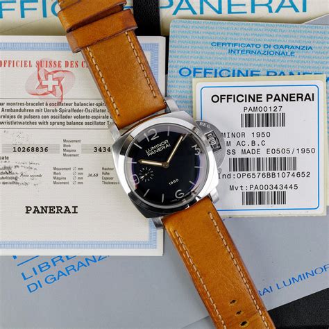 Panerai Luminor 1950 Fiddy Pam 127 Cw Watch Shop