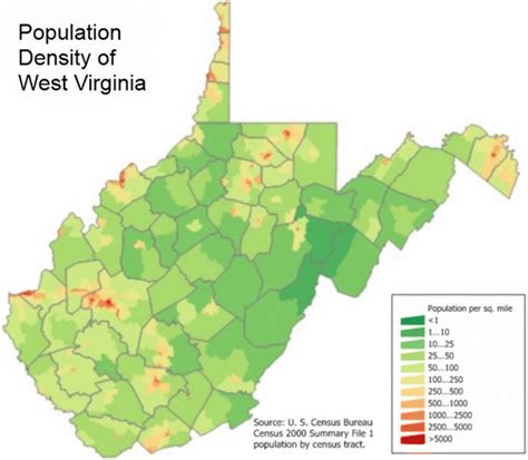 Population Density Of West Virginia Download Scientific Diagram