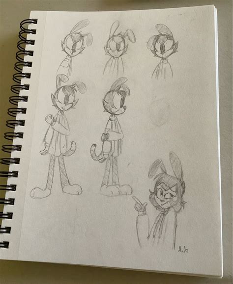 First Official Design Of My Animaniacs Oc Work In Progress