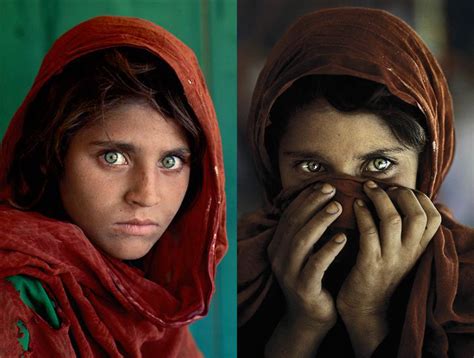 Green Eyed Girl In Iconic National Geographic Cover Is Arrested Wall