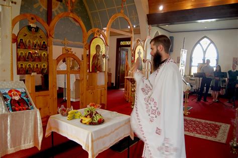 Blessing Of Fruit For Transfiguration Holy Apostles Orthodox Church