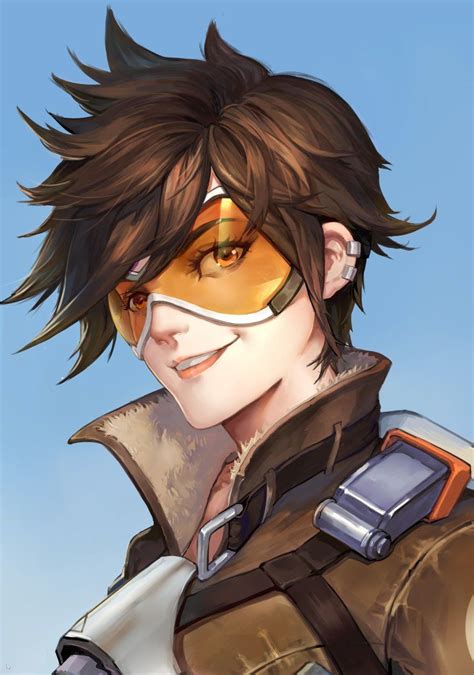 Overwatch Tracer By Goldeen Tracer Art Overwatch Tracer Cool Anime