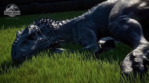 Jurassic World Evolution Indominus Rex Sleeps By