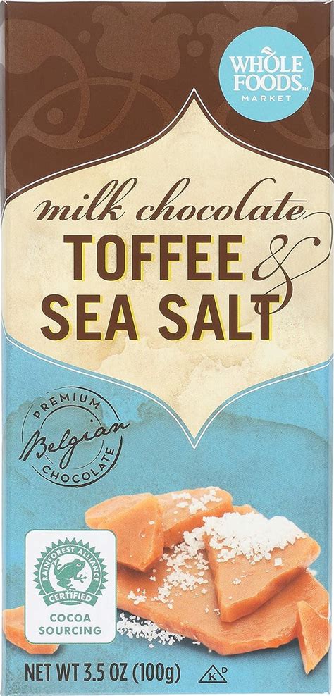Whole Foods Market Milk Chocolate Toffee And Sea Salt 35