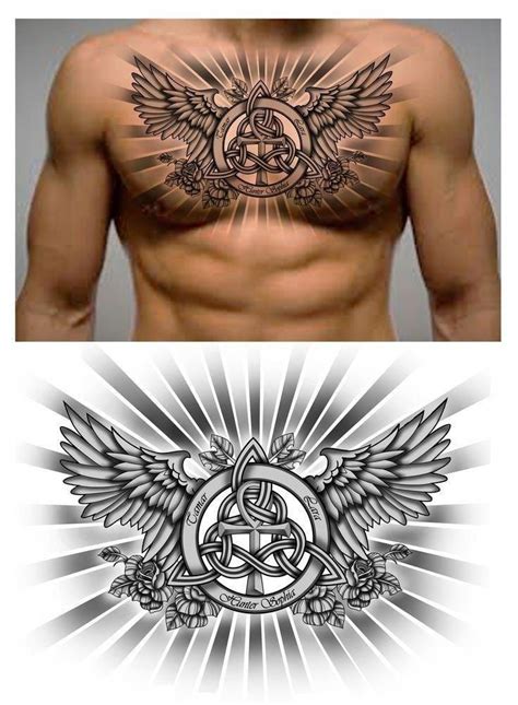 33 Best Chest Tattoos You Can Opt ⋆ Tattoovorlagen24 Tattoosformen Tattoos Cool Chest