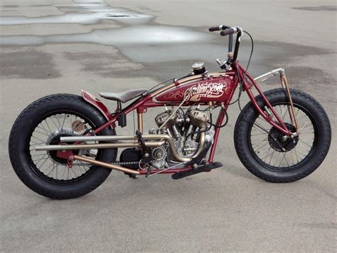 1930 Indian Scout 101 Built By Hard Nine Choppers Of Switzerland