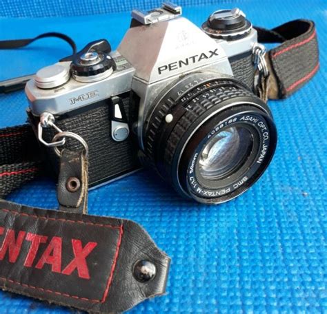 Pentax Me Super 35mm Slr Film Camera With 50mm Lens For Sale Online Ebay