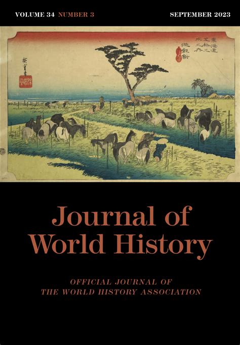 Journal Of World History Uh Press