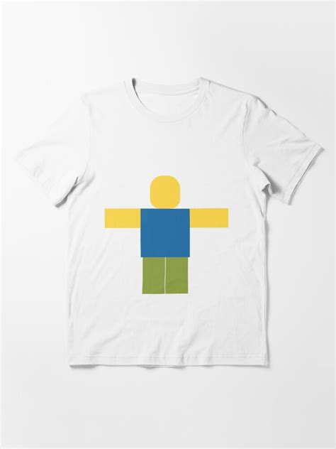 Roblox Minimal Noob T Pose T Shirt For Sale By Jenr8d Designs