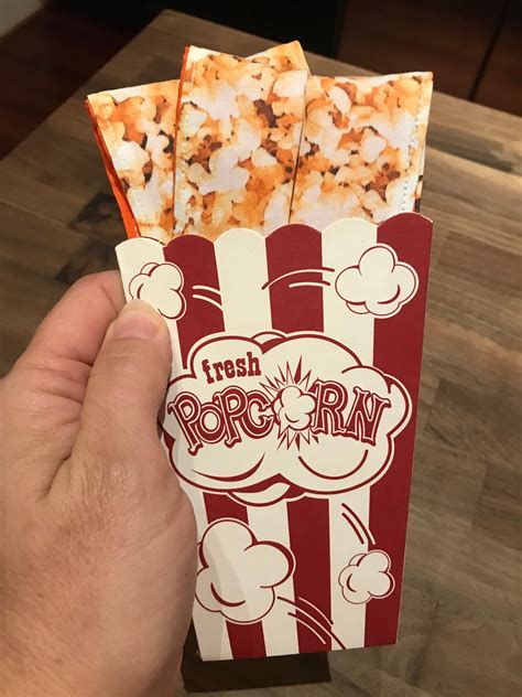 Excited To Share This Item From My Shop Popcorn Theme Mask Get A Cute