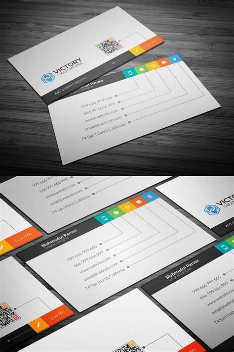 You'll find professional images, casual styles, and even cards with a sense of humor. 20 Free Printable Templates for Business Cards
