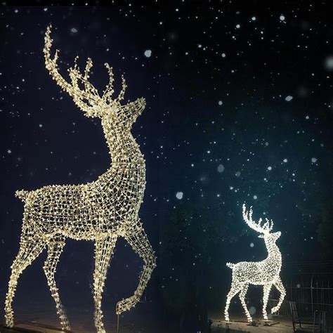 I have always loved christmas lights. China Outdoor Christmas Reindeer Decorations Lighted ...