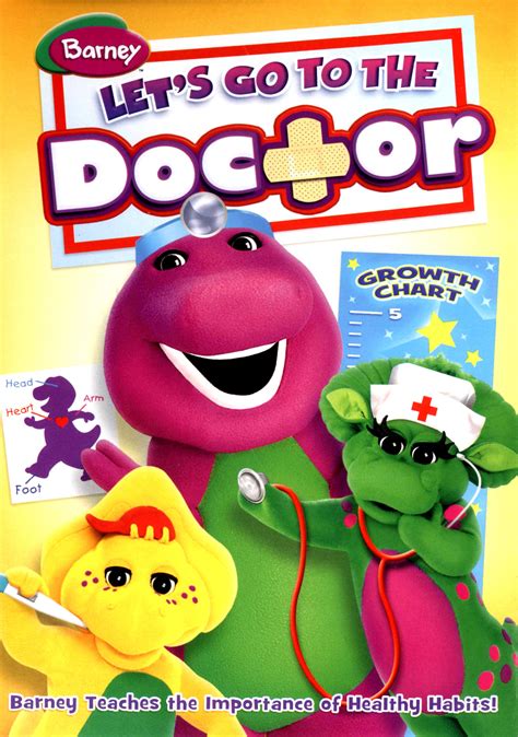 Best Buy Barney Lets Go To The Doctor Dvd 2012