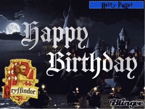 Harry Potter Happy Birthday Gif Harry Potter Happy Birthday Gifs Entdecken Und Teilen