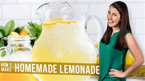 how to make a homemade lemonade recipe the stay at home chef wecookin