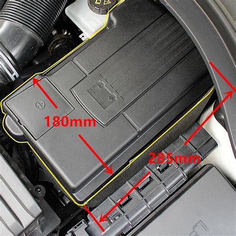 Auto Motor Batterij Bescherming Cover Voor Skoda Karoq Kodiaq Octavia