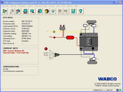 Wabco Diagnostic Kit Wdi Wabco Trailer And Truck Diagnostic Interface
