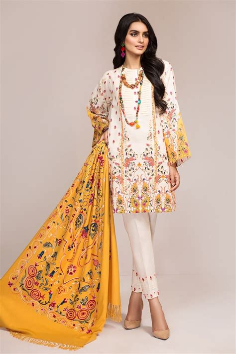 Nishat Linen Winter Dresses Collection Khaddar Linen Karandi Wool Umstitched Suits 11