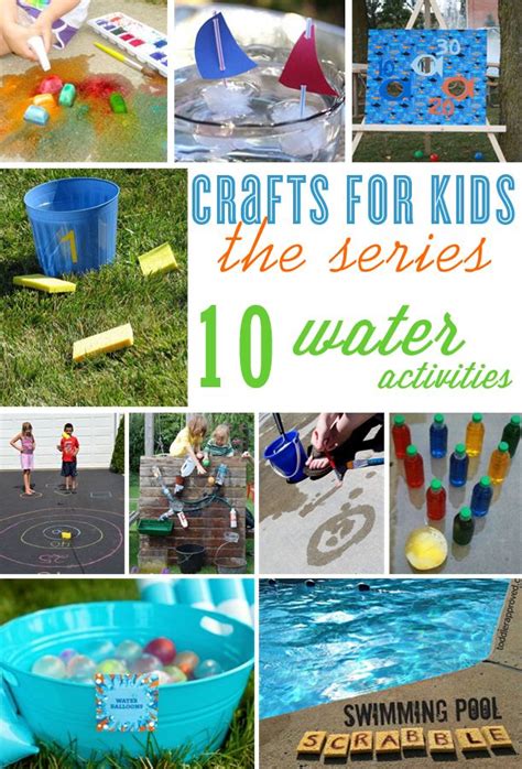 Crafts For Kids 10 Water Play Ideas Kim Byers Kids Summer
