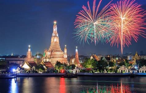 Celebrations On New Years Eve 2022 In Asian Countries