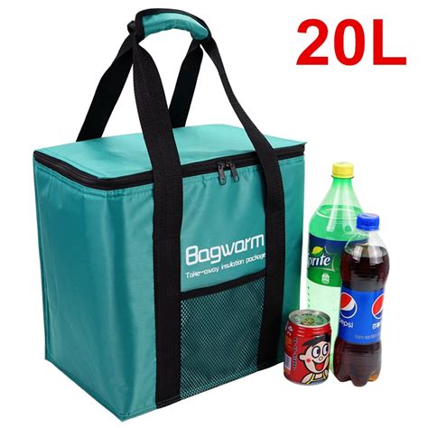 20l cooler bag insulation package thermo thermabag refrigerator car ice pack picnic large cooler