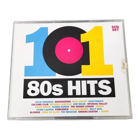 101 80s Hits 5 X Cd Compilation Emi Various Artists New Wave Pop Rock