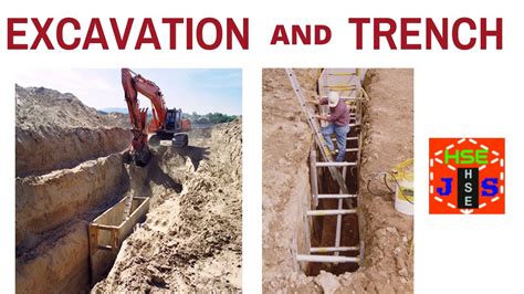 Excavation Trenching What Includes In Excavation Definition Of