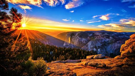 Mountain Sunrise Wallpapers Wallpaper Cave
