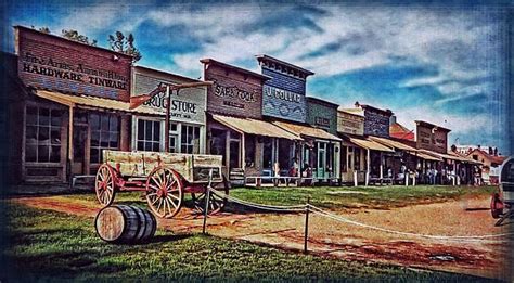 Dodge City Tourist Attraction Western Town Photo By Hanny Heim