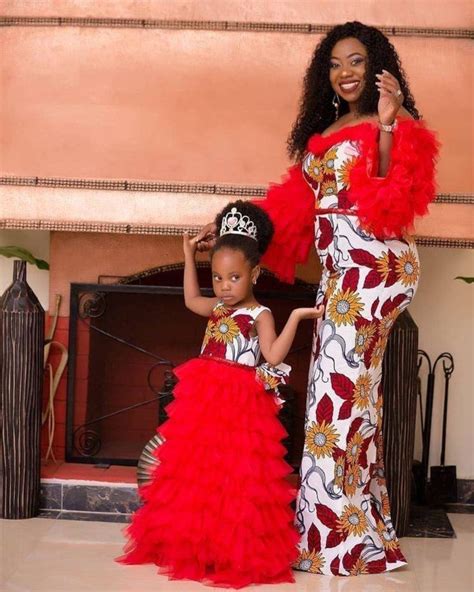 african mum and daughter outfit mommy and me african mum and daughter dress african party dress
