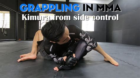 Grappling In MMA Kimura From Side Control YouTube