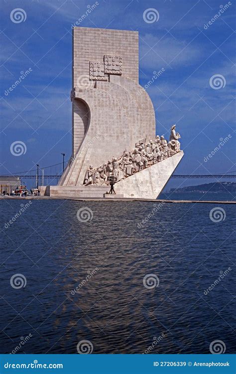 Discoveries Monument Lisbon Portugal Editorial Stock Image Image