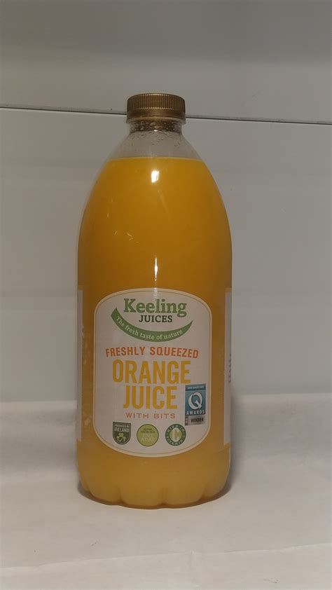 Keeling Juices Freshly Squeezed Orange Juice 2litre Keeling Juices