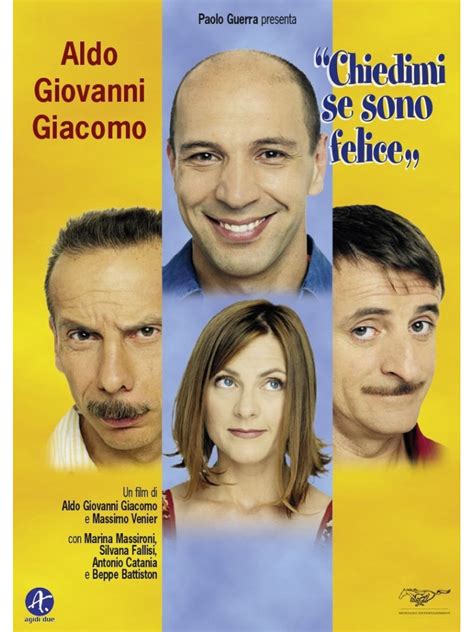 It's very funny without being silly or stupid, and without. Chiedimi Se Sono Felice - DVD.it
