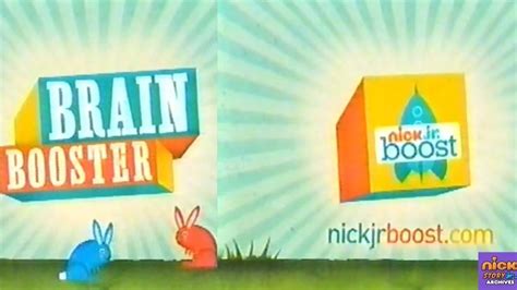 Nick Jr Brain Booster Azul And Rojo In 2022 Nick Jr Brain