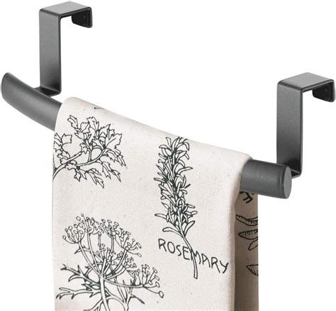 Mdesign Tea Towel Holder Over Door Towel Rail With No Drilling