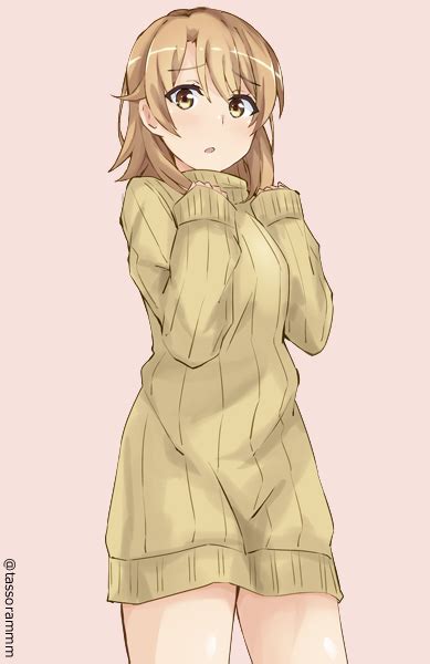 Anime Girl In Sweater Dress