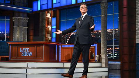 Stephen Colbert Extends The Late Show Contract By Years